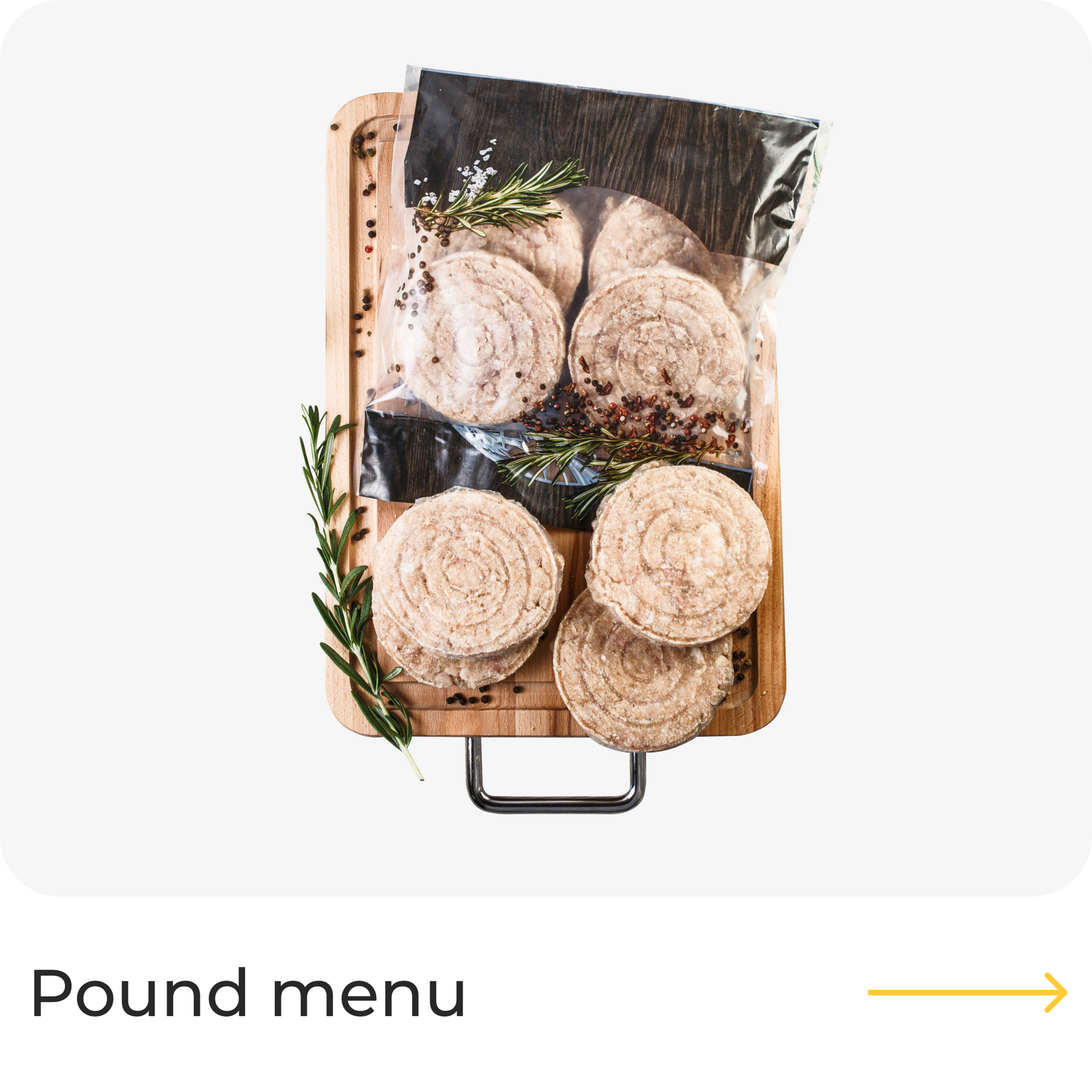 Pound menu